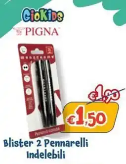 Giokids Pennarelli indelebili Pigna offerta