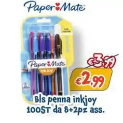 Giokids Paper Mate penna inkjoy offerta