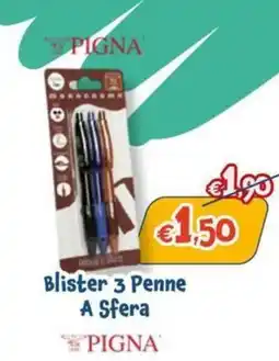 Giokids Blister 3 Penne A Sfera offerta