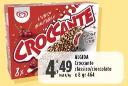 Rossotono Carrefour Algida Croccante classico/cioccolato offerta