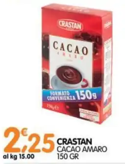 Le Delizie del Sud Crastan cacao amaro offerta