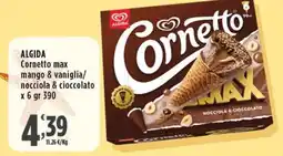 Rossotono Carrefour Algida Cornetto max offerta