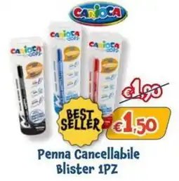 Giokids Penna Cancellabile Carioca offerta