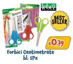Giokids Forbici Centimetrare lebez offerta