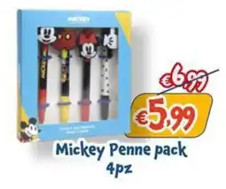 Giokids Mickey Penne pack offerta