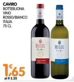 Le Delizie del Sud Caviro Bottebuona Vino Rosso/Bianco offerta