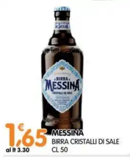 Le Delizie del Sud Birra Messina Cristalli di Sale offerta