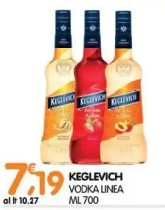 Keglevich Vodka Linea