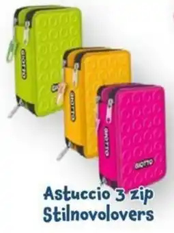 Giokids Astuccio 3 zip Stilnovolovers offerta