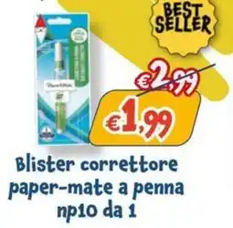 Giokids Blister correttore paper-mate a penna offerta