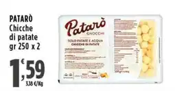 Rossotono Carrefour Patarò gnocchi offerta