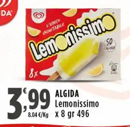 Rossotono Carrefour Algida Lemonissimo offerta