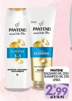 Le Delizie del Sud Pantene balsamo/ shampoo offerta