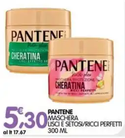 Le Delizie del Sud Pantene maschera lisci e setosi/ricci perfetti offerta