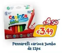 Giokids Pennarelli carioca Jumbo offerta