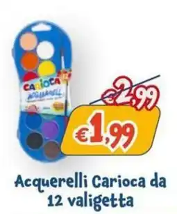 Giokids Acquerelli Carioca offerta