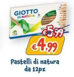 Giokids Pastelli di natura Giotto offerta