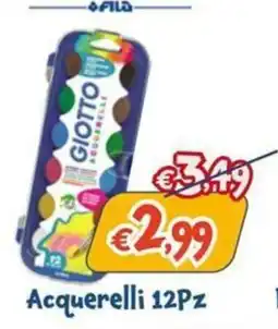Giokids Giotto acquerelli offerta