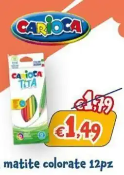 Giokids Carioca Tita matite colorate offerta