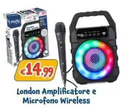 Giokids London Amplificatore e Microfono Wireless offerta