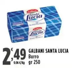 Rossotono Carrefour Galbani Santa Lucia Burro offerta