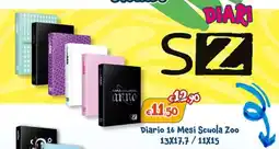 Giokids Diario 16 Mesi Scuola Zoo offerta