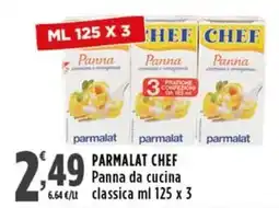 Rossotono Carrefour Parmalat Chef Panna da cucina classica offerta