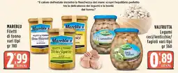 Rossotono Carrefour Mareblu Filetti di tonno offerta