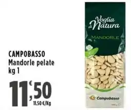 Rossotono Carrefour Mandorle pelate Campobasso offerta
