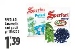 Rossotono Carrefour Sperlari Caramelle vari gusti offerta
