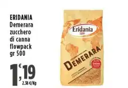 Rossotono Carrefour Eridania zucchero di canna offerta