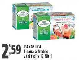 Rossotono Carrefour L'Angelica Tisana a freddo offerta