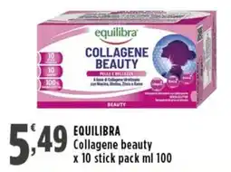 Rossotono Carrefour Equilibra Collagene beauty offerta