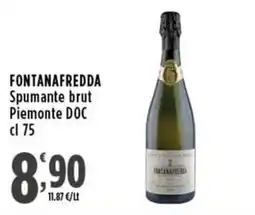 Rossotono Carrefour Fontanafredda Spumante brut offerta