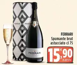 Rossotono Carrefour Ferrari Spumante brut offerta