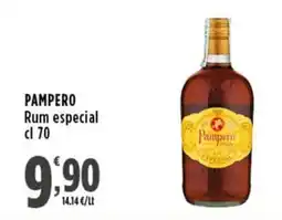 Rossotono Carrefour Pampero Rum especial offerta