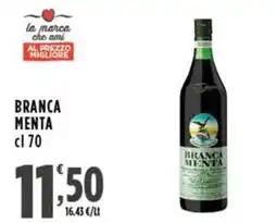 Rossotono Carrefour Branca Menta offerta