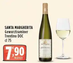 Rossotono Carrefour Santa margherita gewurztraminer trentino doc offerta