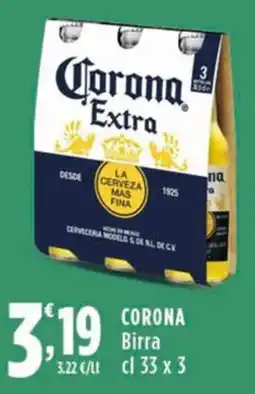 Rossotono Carrefour Corona Birra offerta