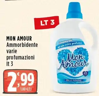Rossotono Carrefour Mon Amour Ammorbidente offerta