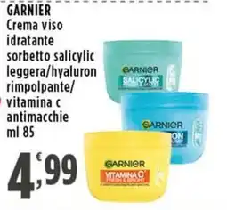 Rossotono Carrefour Garnier Crema viso idratante offerta
