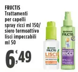 Rossotono Carrefour Fructis trattamenti per capelli offerta