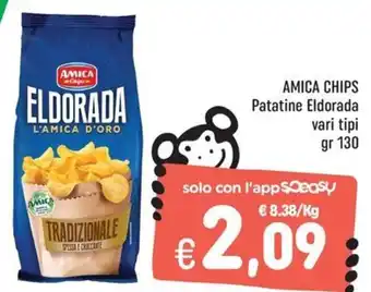Rossotono Carrefour Amica chips Eldorada offerta