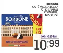 Eurocash Caffè Borbone miscela decisa offerta