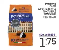 Eurocash Caffè Borbone Miscela Decisa offerta