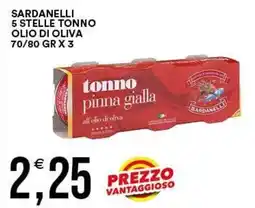 Vantaggio Cash&Carry Tonno pinna gialla Sardanelli offerta