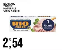 Vantaggio Cash&Carry Rio mare Tonno al Naturale offerta