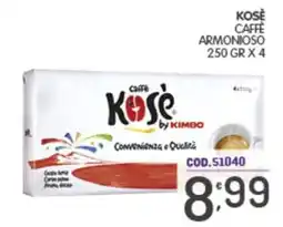 Eurocash Caffè Kose by Kimbo offerta
