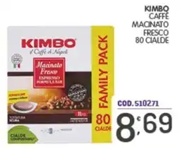 Eurocash Kimbo Macinato Fresco Espresso Formula Bar offerta