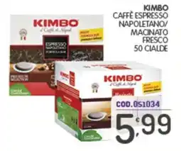 Eurocash Kimbo Caffè Espresso Napoletano offerta